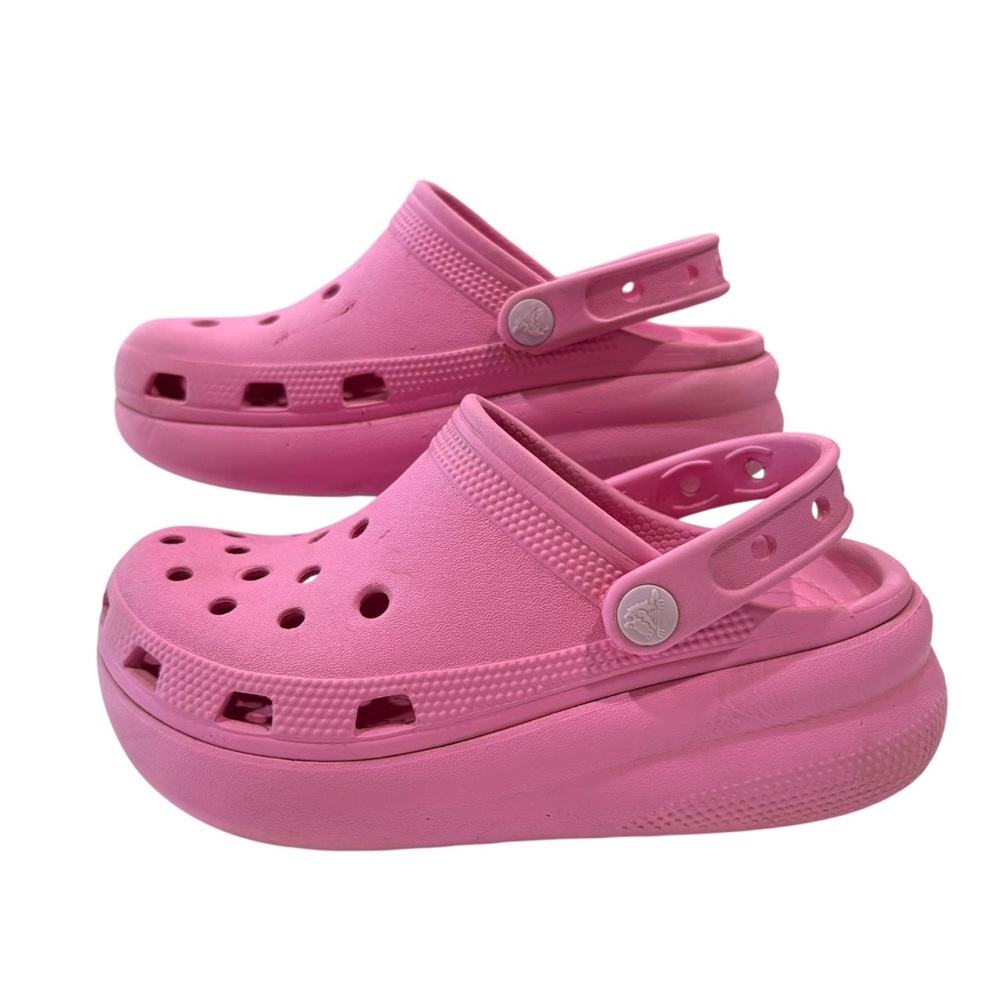 Crocs J2 Clogs Cutie Crush Slip On Sandals Girls Summer Water Shoes Kids Size 2